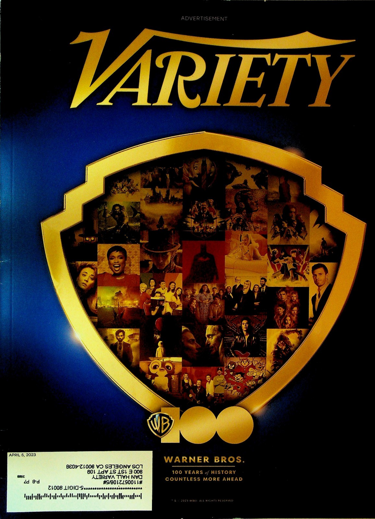 Variety Magazine April 5 2023 Super Mario Brothers Nintendo Shigeru Miyamoto0