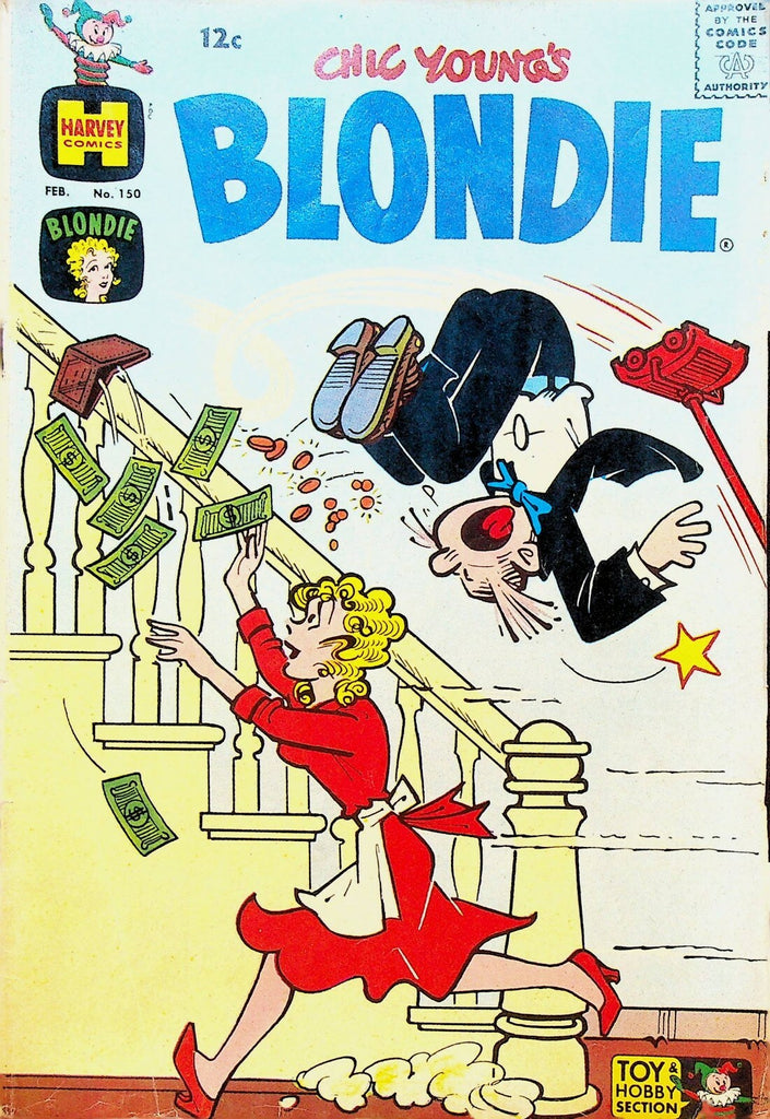 Blondie 150 Harvey Comics 1962 Vacuum Cleaner 0