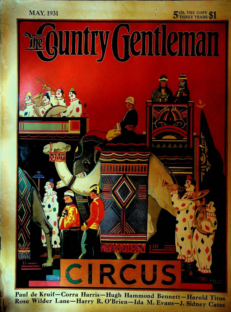 Country Gentleman Magazine May 1931 Edward Kraske Harold TItus