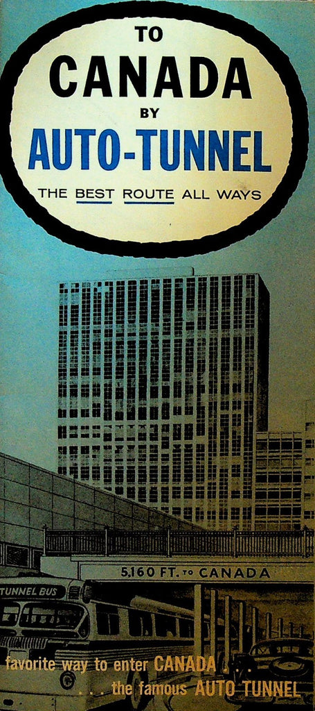 Detroit Windsor Auto Tunnel to Canada Brochure0