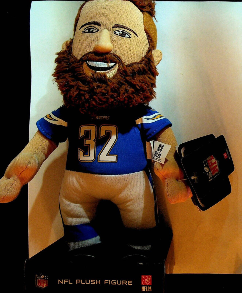 Eric Weddle Bleacher Creatures Plush NWT NFL San Diego Chargers