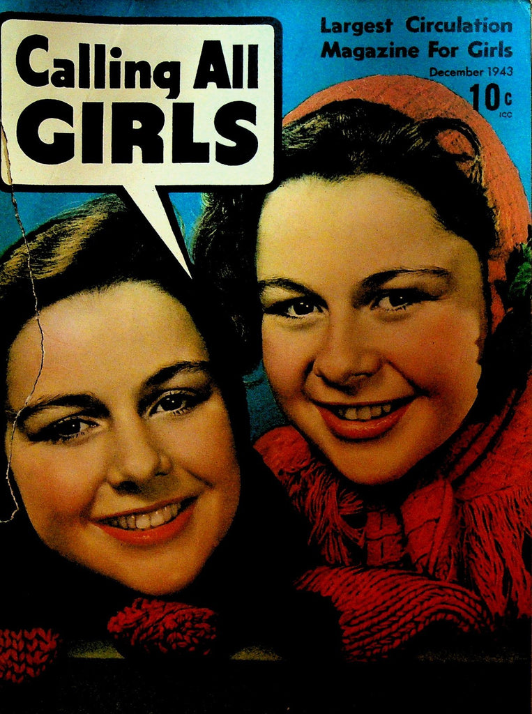 Calling All Girls 24 December 1943 Patterns for Parties0