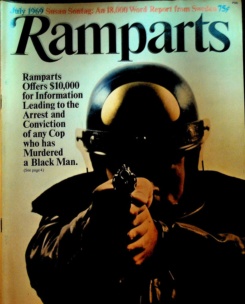 Ramparts Magazine July 1969 Susan Sontag Bernadette Devlin Beallsville Ohio0