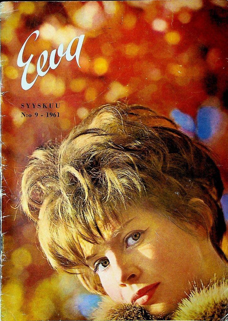 Eeva Magazine September 1961 Eeva Maija Sariola Miss Suomella Miamin0