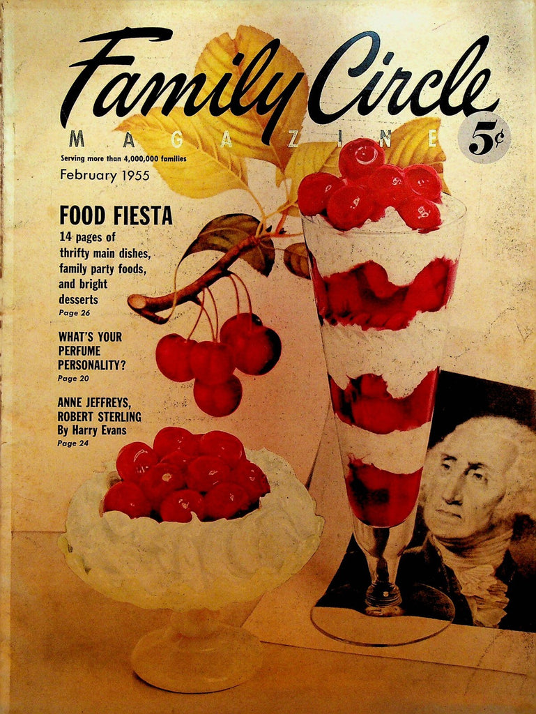 Family Circle February 1955 George Washington Anne Jeffreys Robert Sterling0