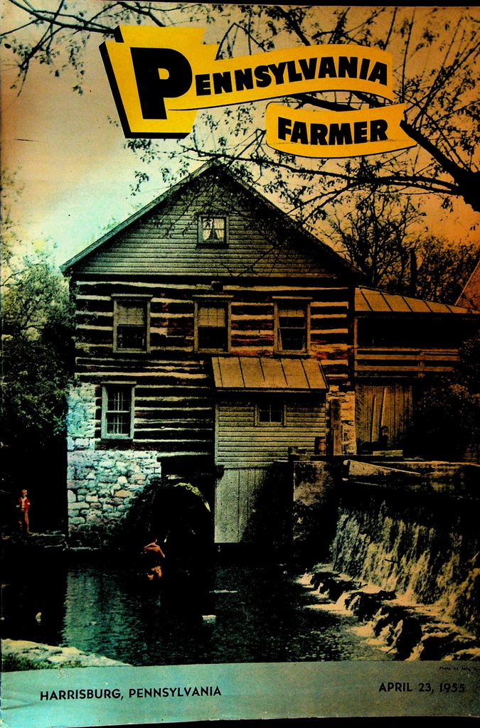 Pennsylvania Farmer Magazine April 23 1955 Harrisburg0