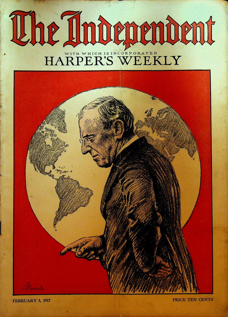 The Independent February 5 1917 WWI Earnest Shackleton South Pole Li Yuan Hung0