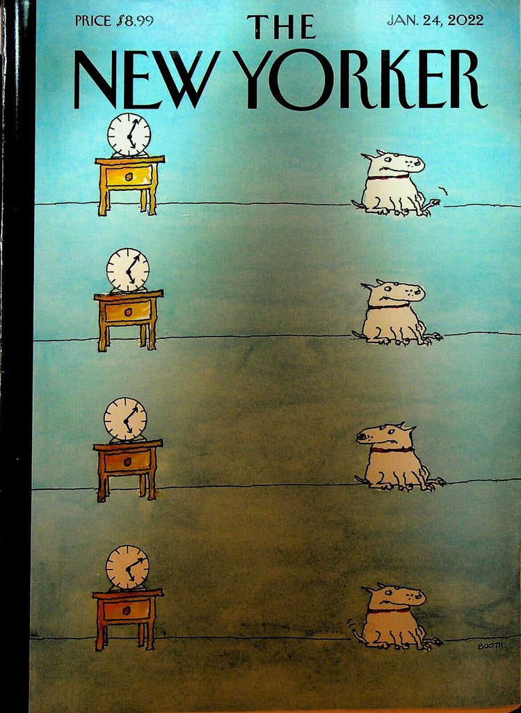 New Yorker Magazine January 24 2022 Thomas Mann John Mellencamp George Booth