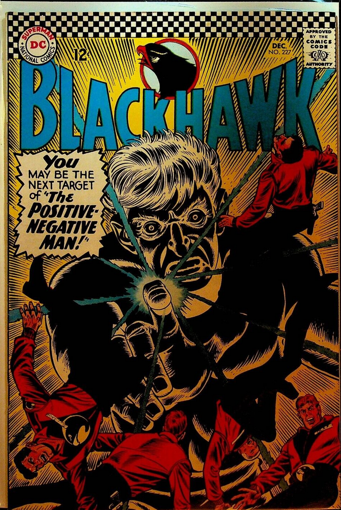 Blackhawk 227 DC Comics 1966 The Positive Negative Man