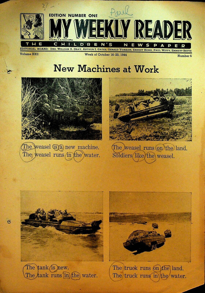 Weekly Reader News of the World Lot of 27 Different 1944-1957