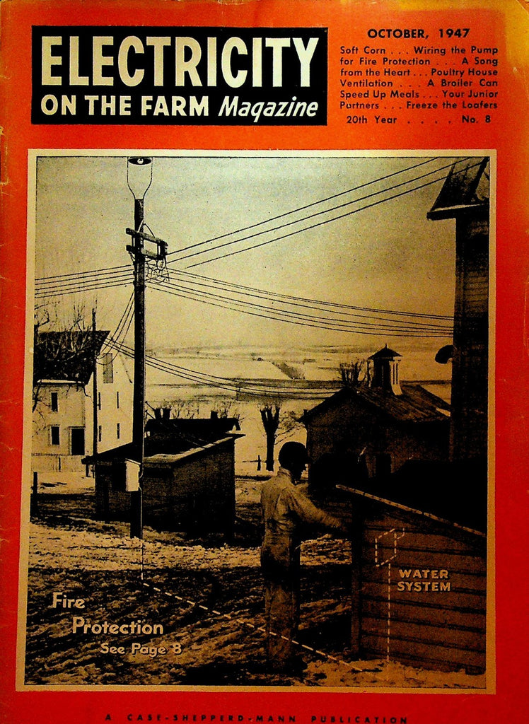 Electricity on the Farm Magazine October 1947 Poultry House Ventilation0