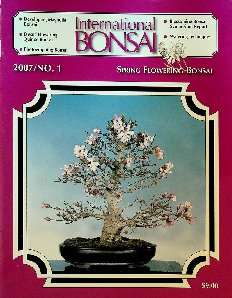International Bonsai Magazine 2007 #1 Spring Flowering Bonsai Takeyama Bonsai0