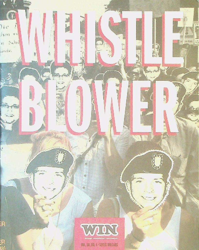 Win Magazine Winter 2014 Whistleblowers Walmart Chelsea Manning0