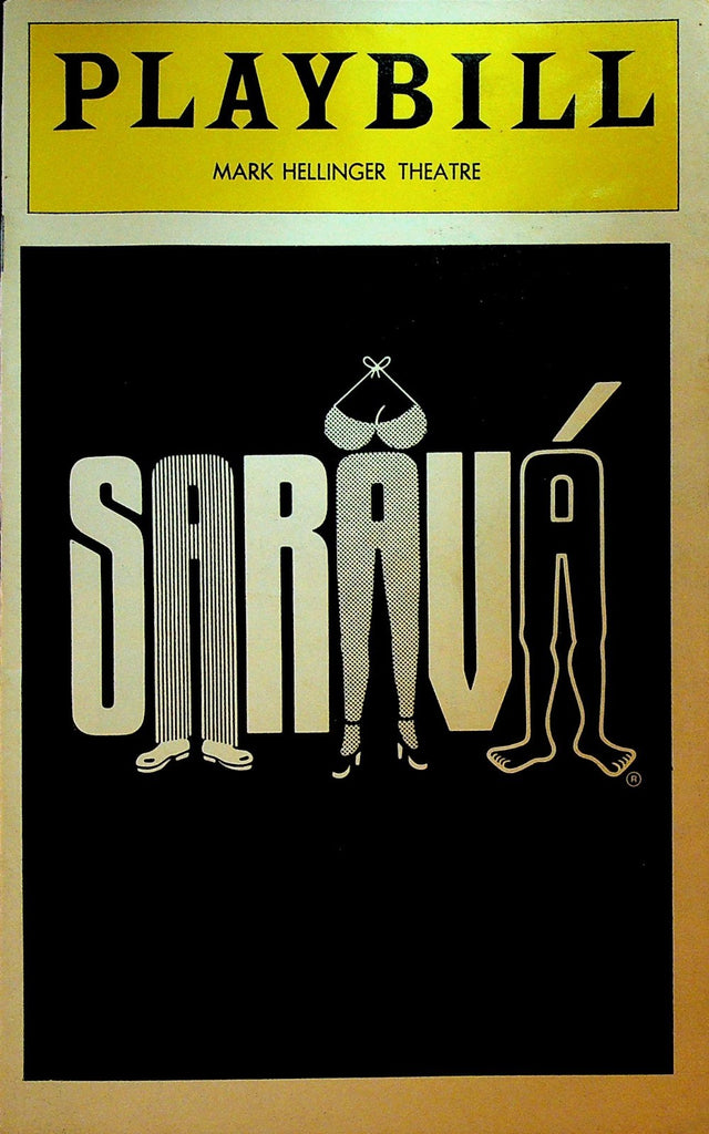 Sarava Playbill January 1979 Michael Ingram PJ Benjamin Betty Walker0
