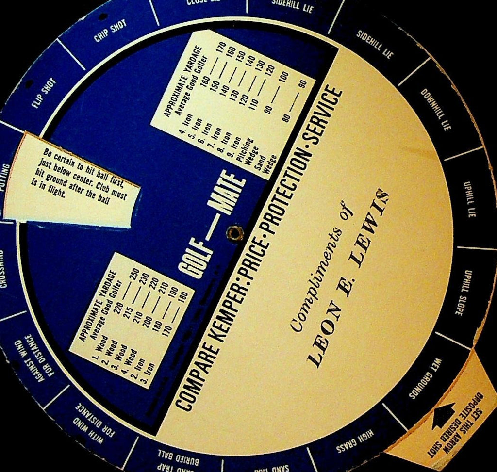 1970 Kemper Open Golf Calculator Charlotte NC Quail Hollow Country Club0