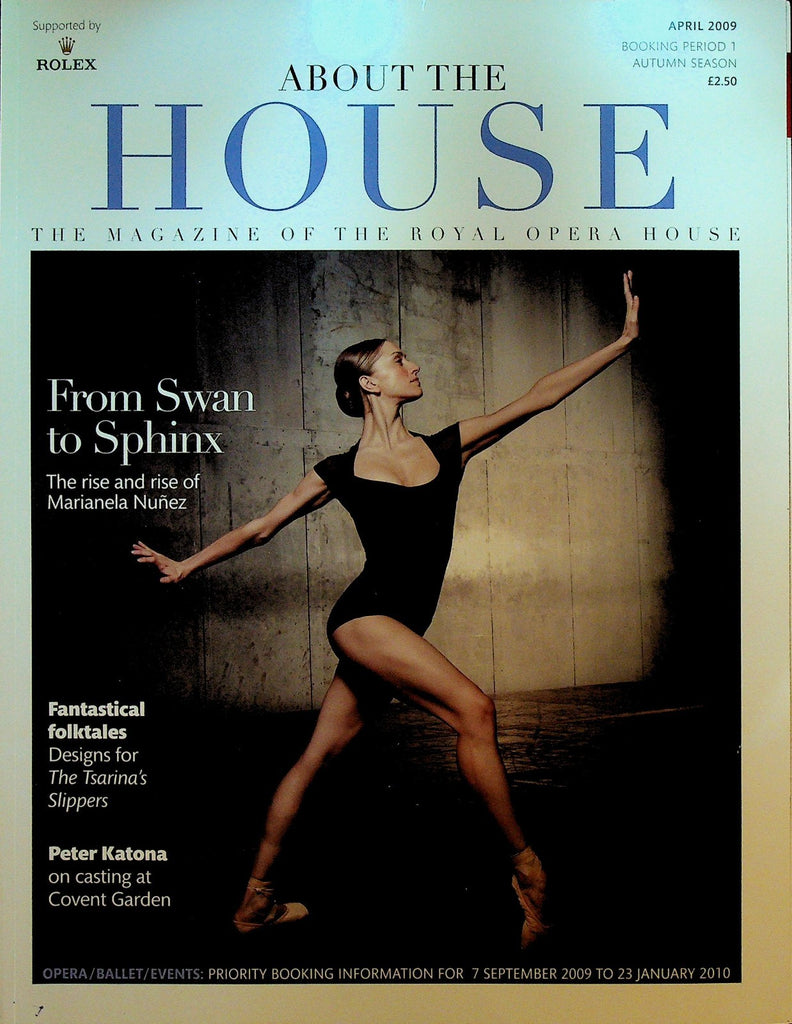 About the Royal Opera House Magazine April 2009 Marianela Nunez Peter Katona0