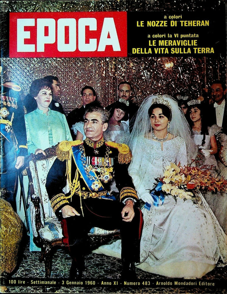 Epoca January 3 1960 Shah Alfred Hitchcock F Scott Fitzgerald Shirley MacLaine 0