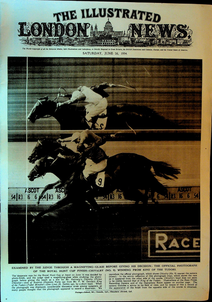 Illustrated London News June 26 1954 Wimbledon Tennis Billy Graham0