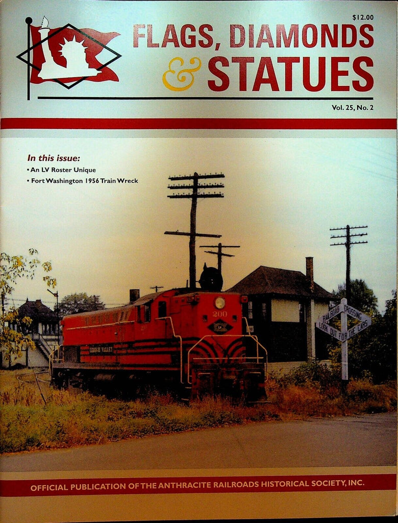 Flags Diamonds & Statues Railroad Magazine 85 Fort Washington Train Wreck 1956