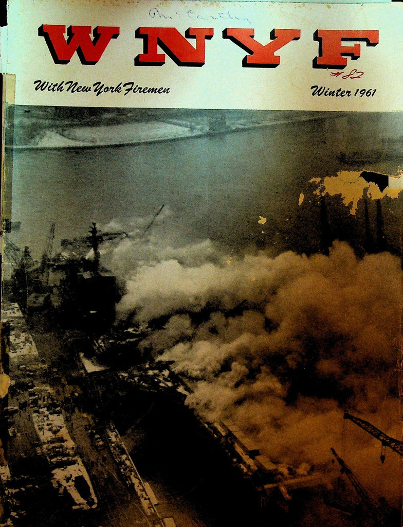 WNYF With New York Firefighters Magazine Winter 1961 USS Constellation0