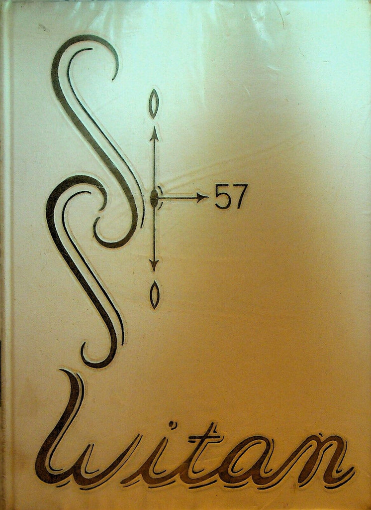 Charlotte High School Rochester NY Yearbook Witan 1957