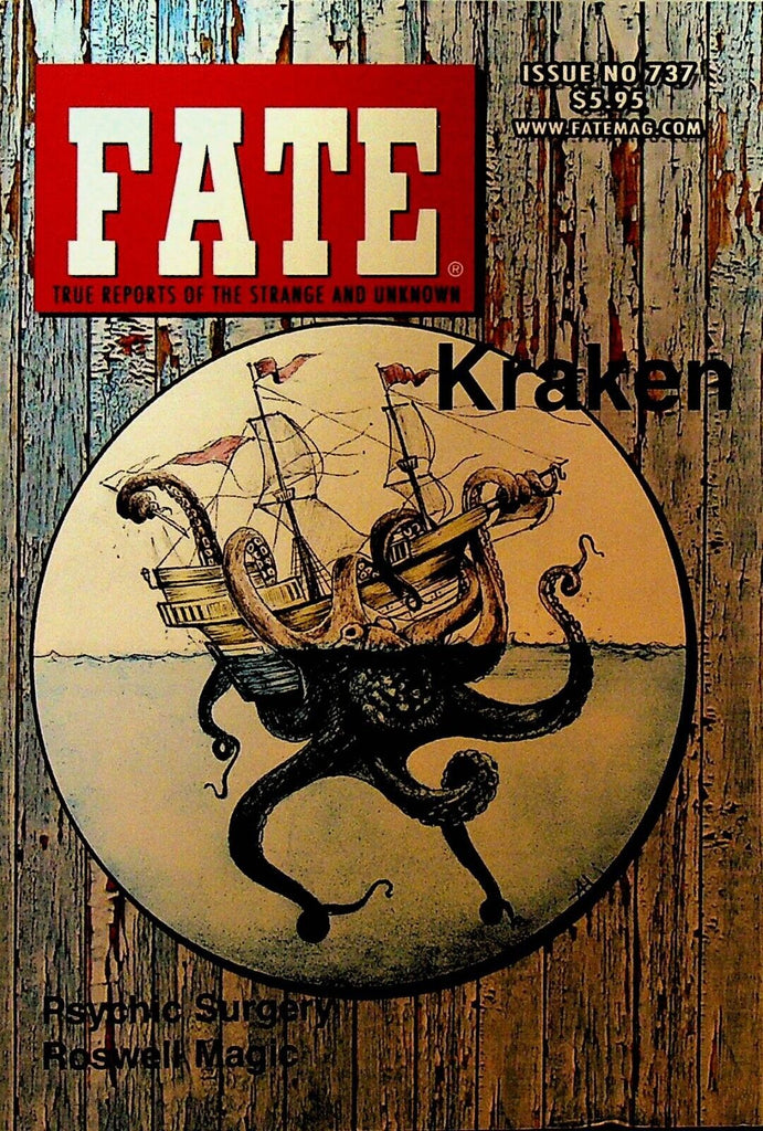 Fate Magazine 737 The Kraken Psychic Surgery Roswell Magic Meriwether Lewis