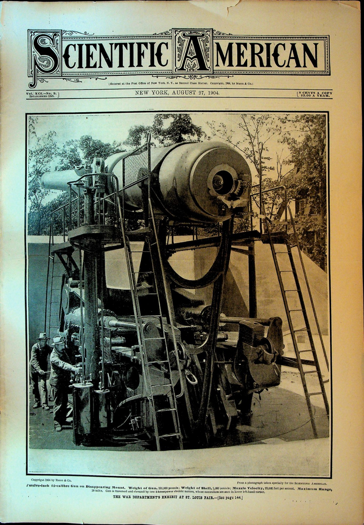 Scientific American August 27 1904 New York Subway Cars St Louis World's Fair0