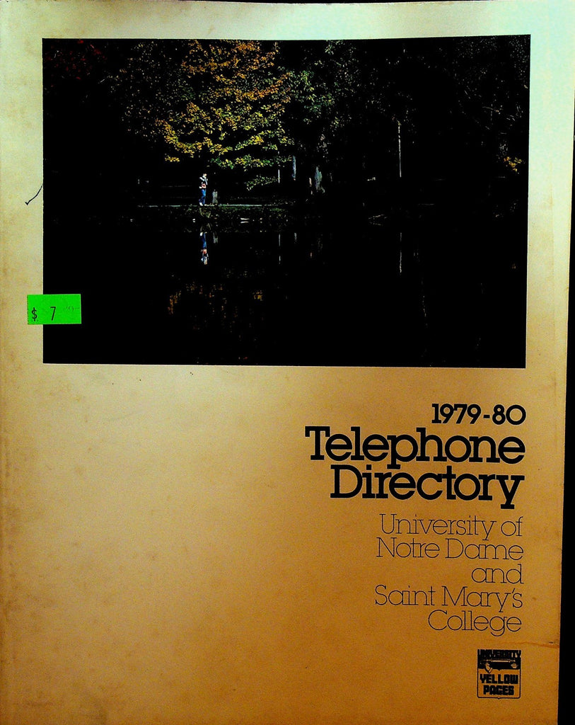 University of Notre Dame & Saint Mary's College Telephone Directory 1979 19800