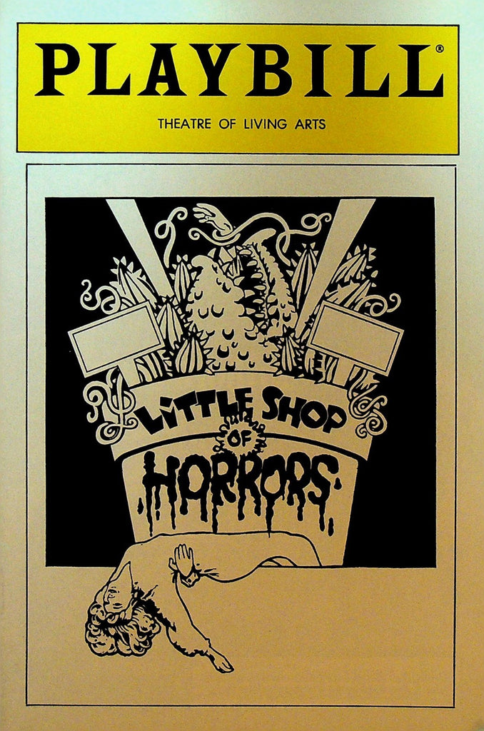Little Shop of Horrors Playbill January 1988 Stuart Zagnit Tyrone Aiken0
