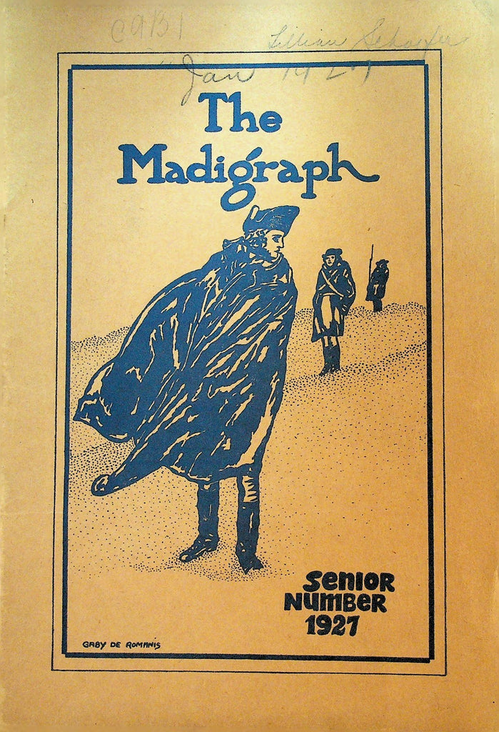 The Madigraph School Magazine Madison Junior High Rochester NY January 19270
