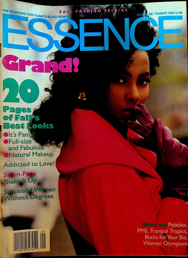 Essence Magazine September 1988 Pebbles Salt n Pepa Helena De Jesus0
