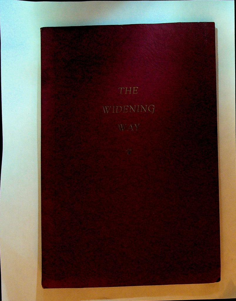 The Widening Way Margaret Jobe Anderson First Baptist Church Olean NY0