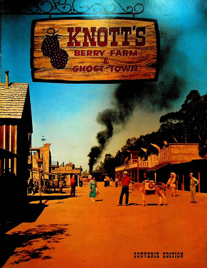 Knott's Berry Farm & Ghost Town Program 1964 Buena Park California
