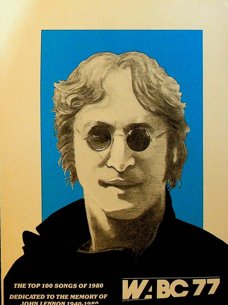 John Lennon Top 100 Songs of 1980 WABC New York City