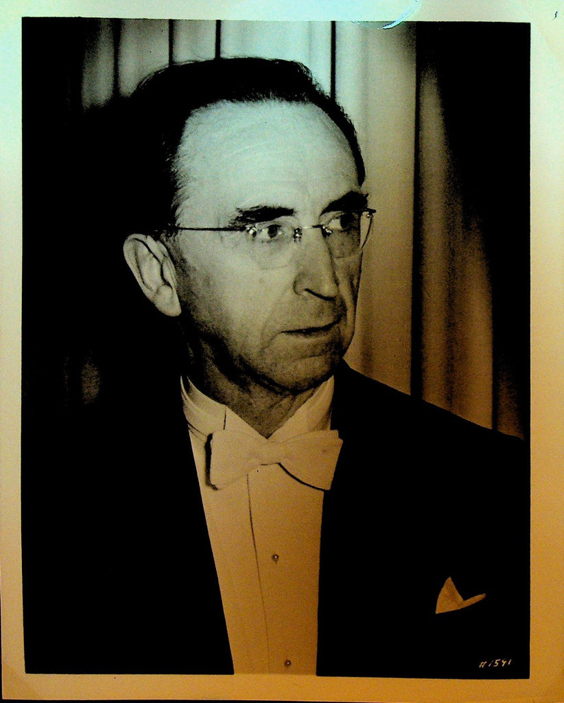 Hans Rosbaud Conductor Autograph Signed Photograph 1960s Looking to Side0