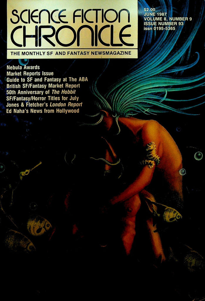 Science Fiction Chronicle Magazine June 1987 Terry Carr Bill Holman0