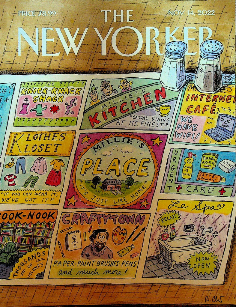 The New Yorker November 14 2022 Roz Chast Emma Thompson Carter Burwell0