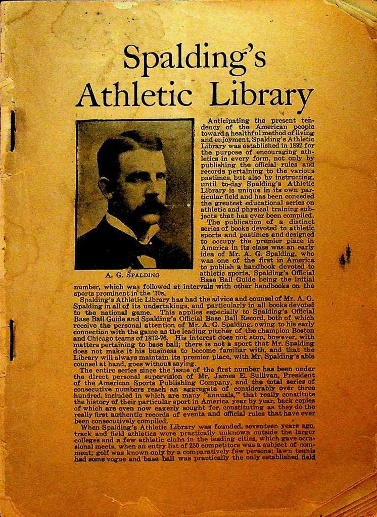 How to Play Lawn Tennis 1911 Spalding's Athletic Library William Larned0