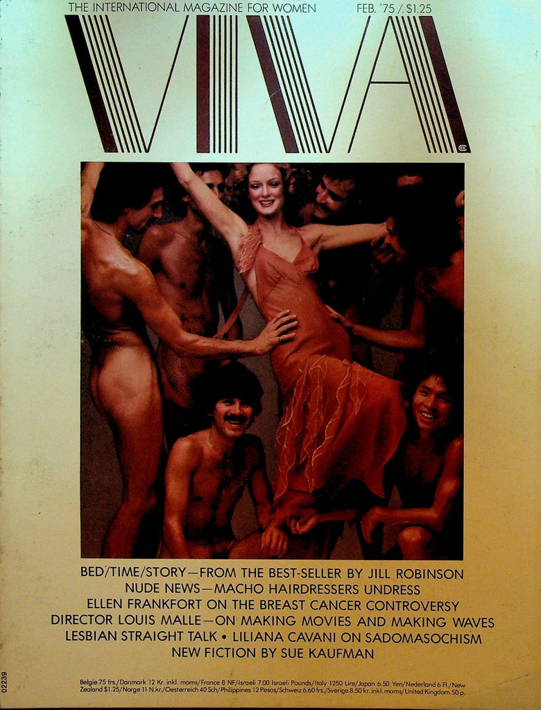 Viva Magazine February 1975 Louis Malle Interview With a Lesbian Paul Psorakis0