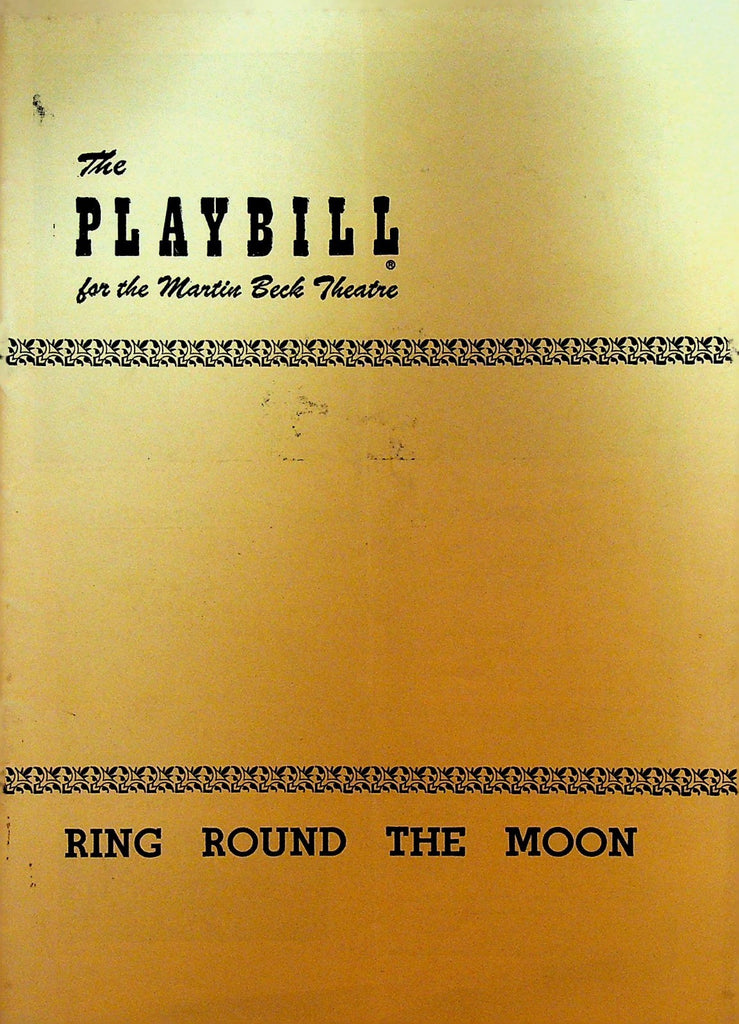Ring Round the Moon Playbill January 8 1951 Lucile Watson Stella Andrew0