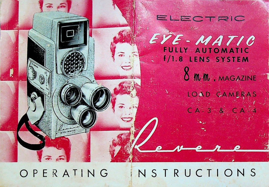 Electric Eye-Matic Fully Automatic Lens System Operating Instructions CA-3 CA-40