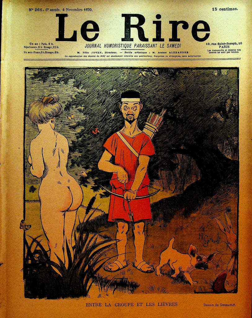 La Rire French Humor Magazine 261 November 4 18990