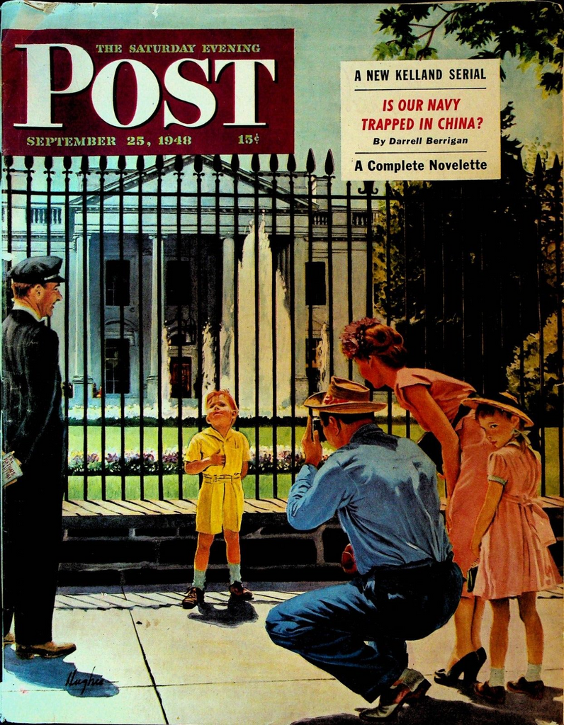 Saturday Evening Post September 25 1946 George Hughes Ray Millholland