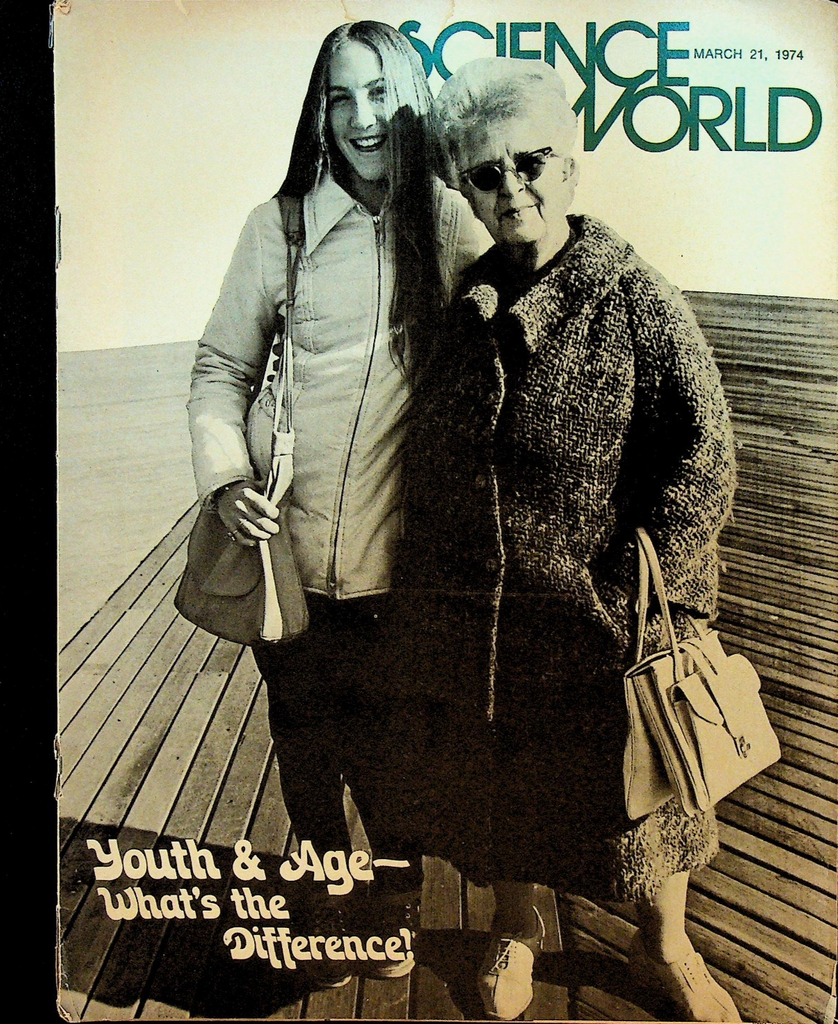Science World Magazine March 21 1974 Aging Cheetah City Parks0