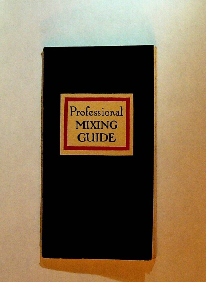 Professional Mixing Guide 1950 Cocktails Mixology Bartending Angostura