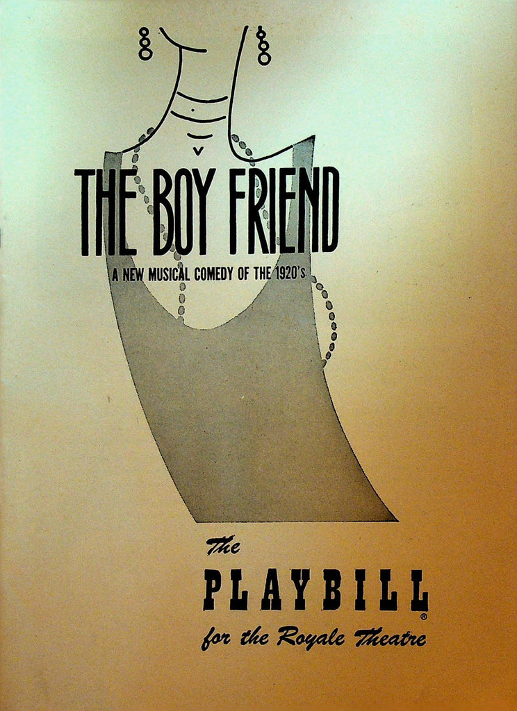 The Boy Friend Playbill February 21 1955 Julie Andrews Eric Berry John Hewer0