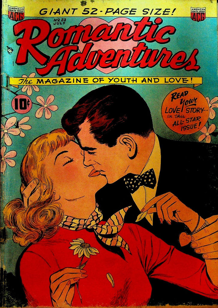 Romantic Adventures 23 ACG Comics 1952 Golden Age Romance Comic0