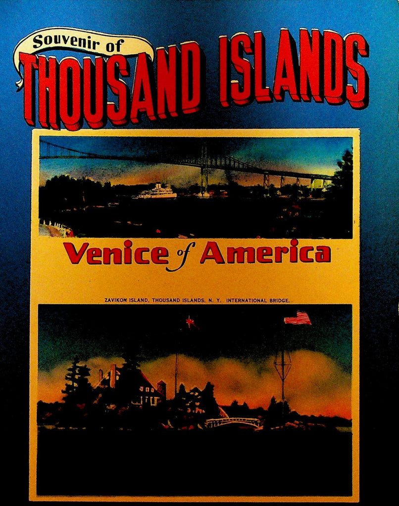 Souvenir of Thousand Islands Venice of America Booklet 1960s0