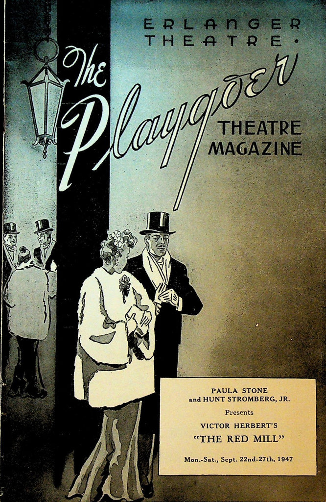 The Red Mill Playbill September 22 1947 Jack Whiting Dorothy Stone Hal Price0