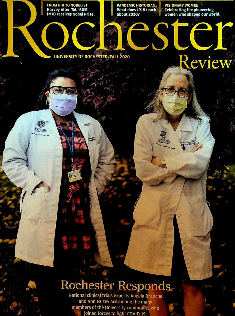 Rochester Review Fall 2020 Harvey Alter Nabate Isles Angela Branche0